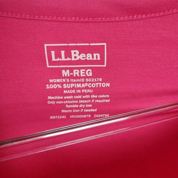 L.L. Bean Size M Supima Cotton Tank Top Lot Of 2 Bundle Pink Mauve Purple - Picture 6 of 11